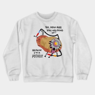 GLaDOS as a Potato Crewneck Sweatshirt